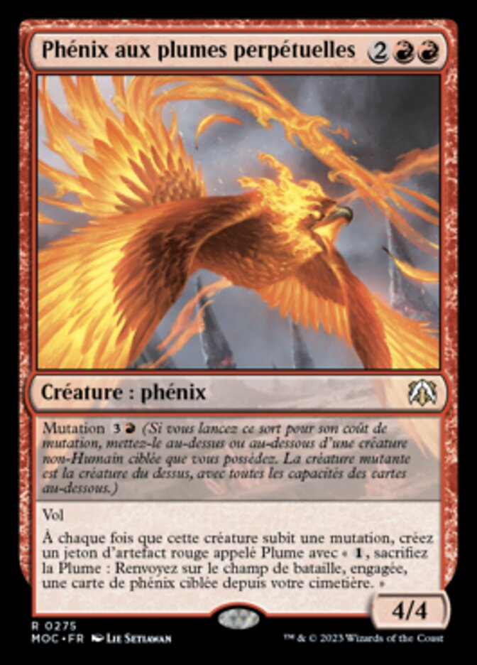 Phénix aux plumes perpétuelles