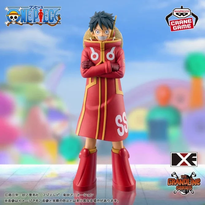 Figurine Monkey D. Luffy Egghead Ver. — One Piece The Grandline Series DXF