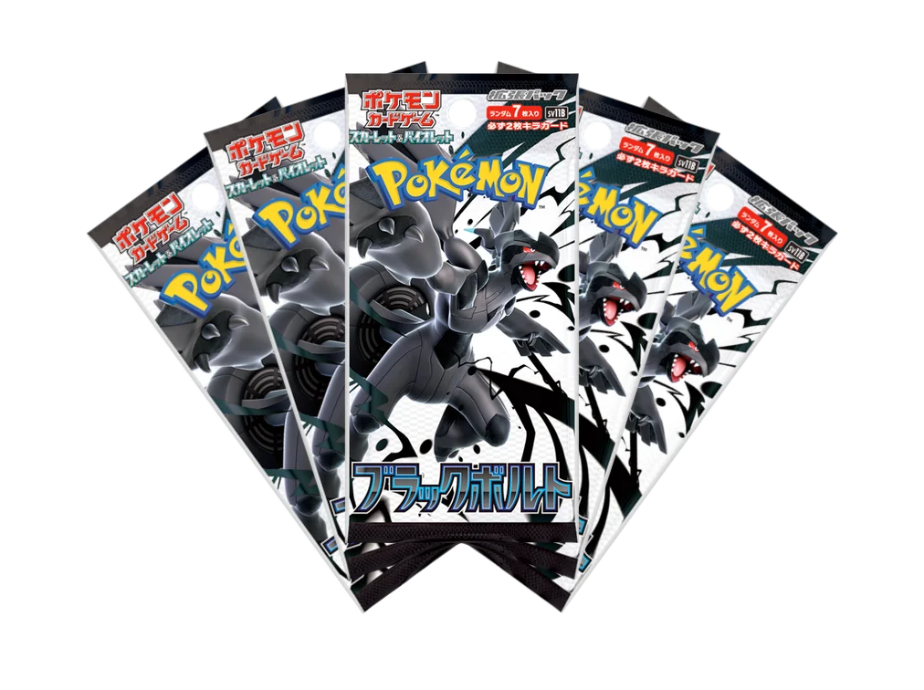 Booster sv11B — Black Bolt (Écarlate & Violet) — Pack de 5