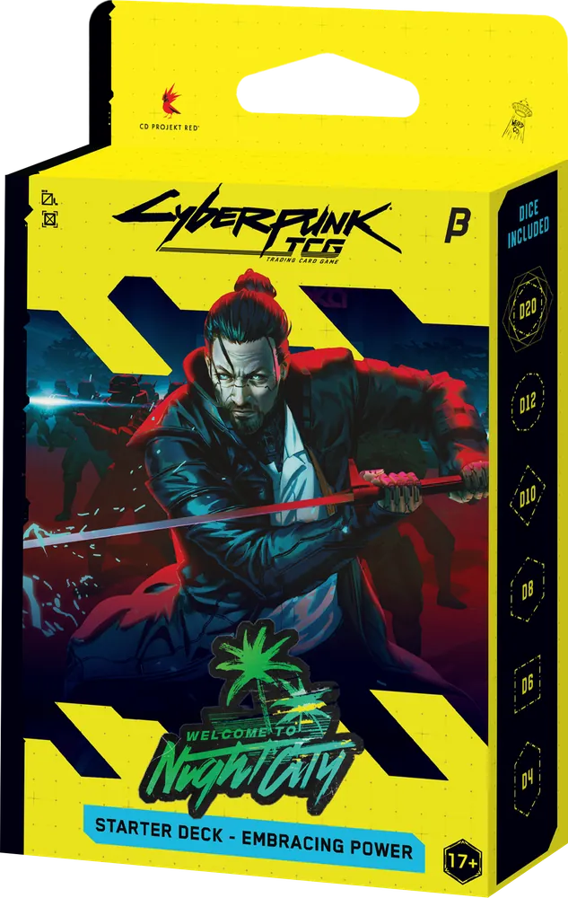 Starter Deck Cyberpunk TCG Embracing Power (Beta) - EN