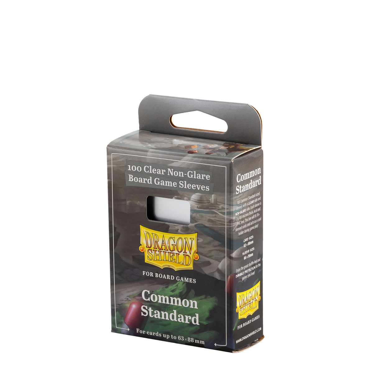 Dragon Shield Board Games — Clear/Non-Glare (×100)