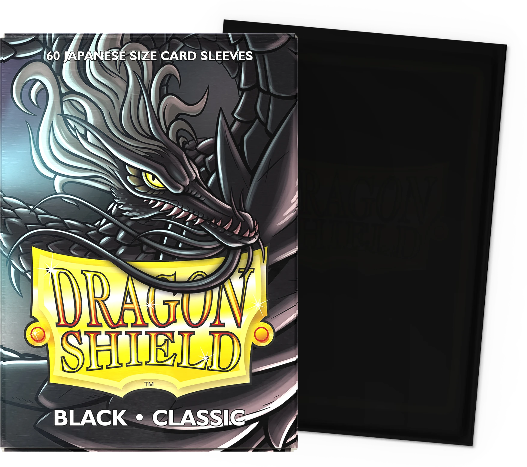 Dragon Shield Japanese Classic — Black (60 sleeves)