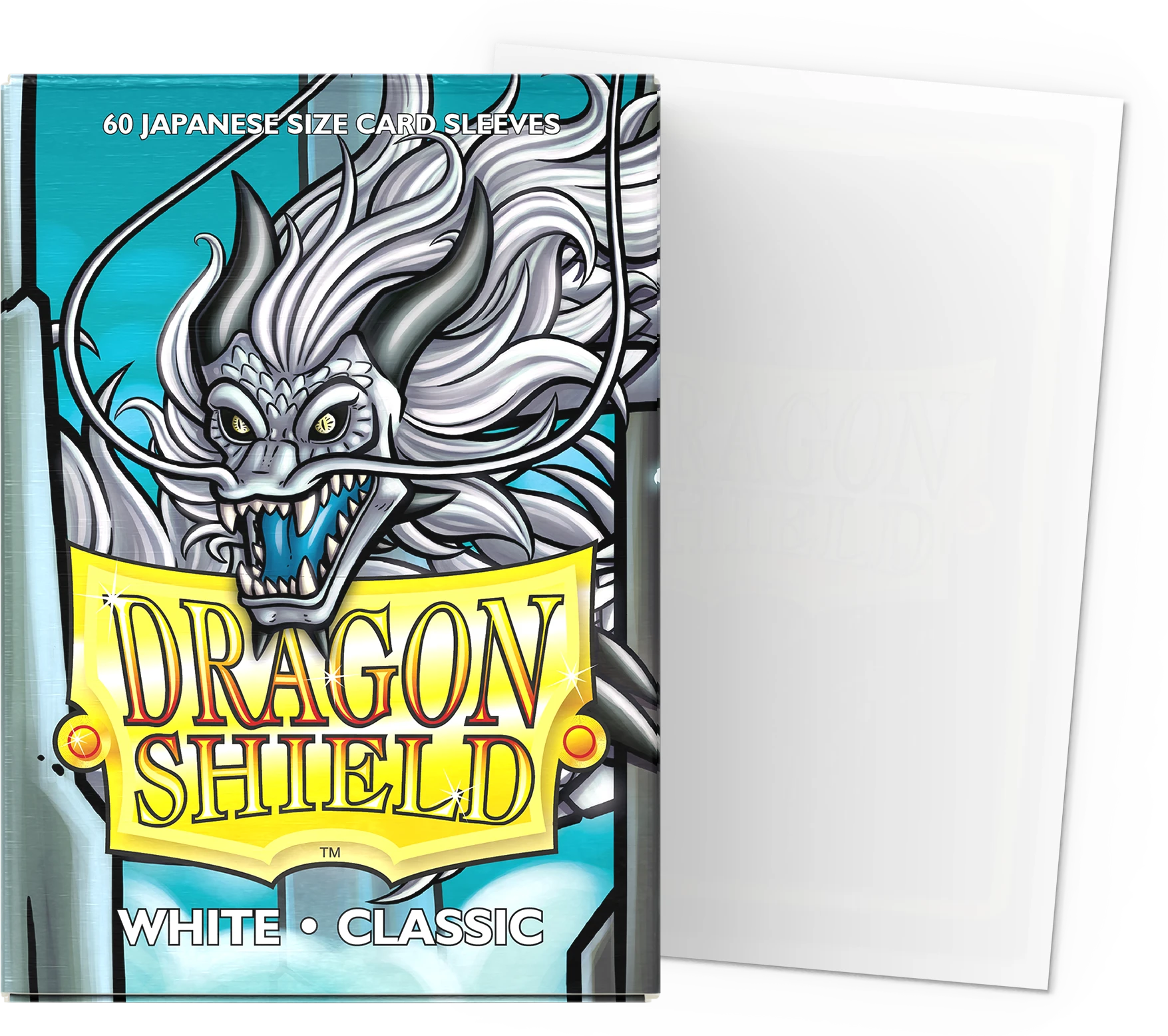 Dragon Shield Japanese Classic — White (60 sleeves)
