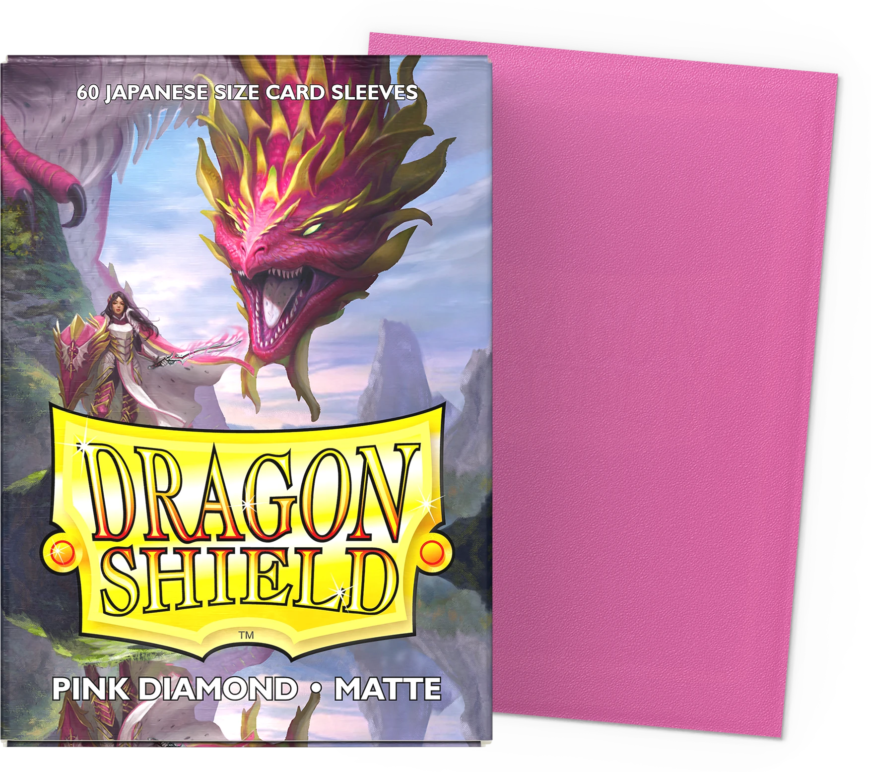Dragon Shield Japanese Matte — Pink Diamond (60 sleeves)