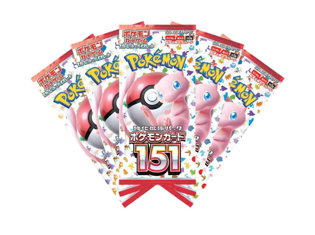 Booster sv2a — 151 (Écarlate & Violet) — Pack de 5