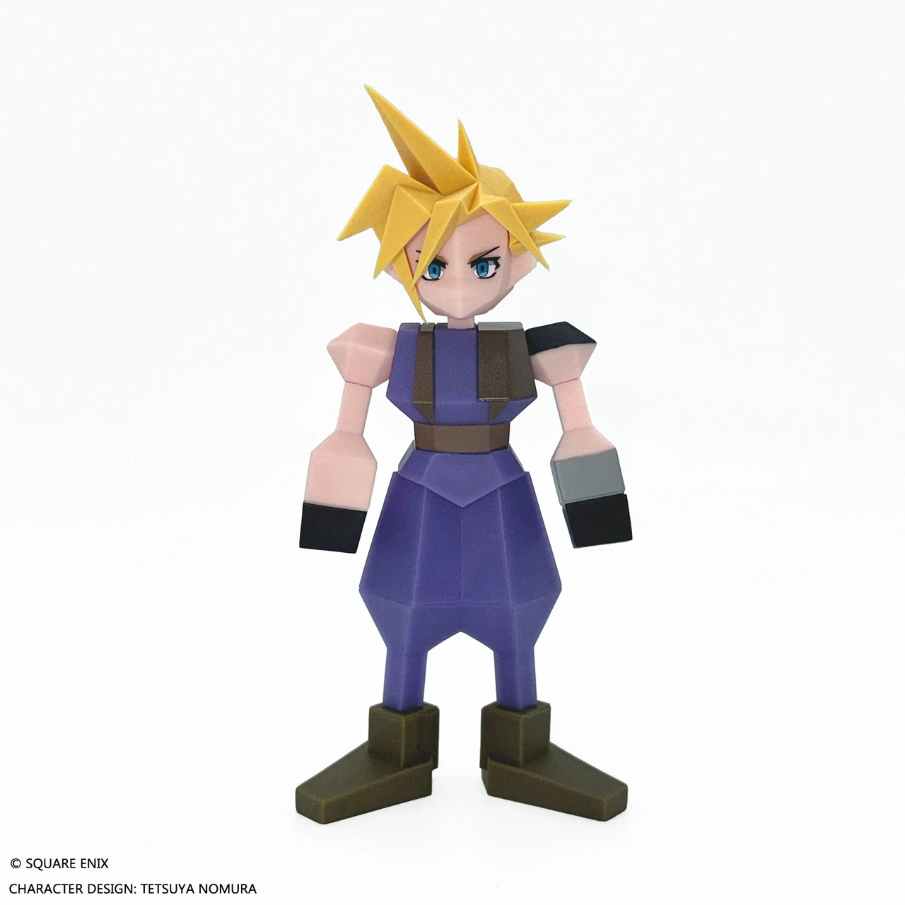 Figurine Polygon Soft Vinyl Cloud Strife — Final Fantasy VII